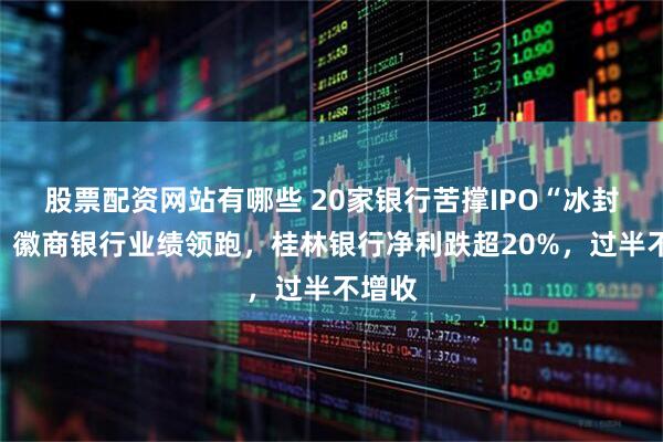 股票配资网站有哪些 20家银行苦撑IPO“冰封期”：徽商银行业绩领跑，桂林银行净利跌超20%，过半不增收
